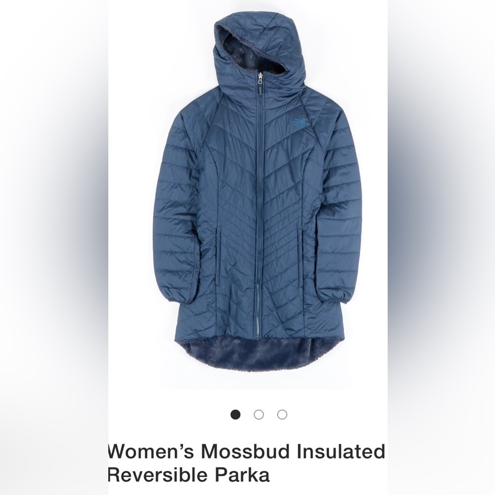North Face Women’s Mossbud Insulated Reversible Parka